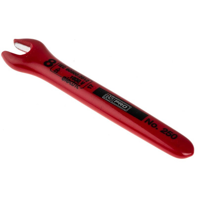 RS PRO Open Ended Spanner, 8mm, Metric, 150 mm Overall