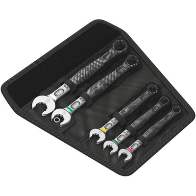 Wera Joker 6003 Series 5-Piece Combination Spanner Set, 8 → 15 mm