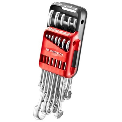 Facom 440 Series 14-Piece Combination Spanner Set, 7 → 24 mm