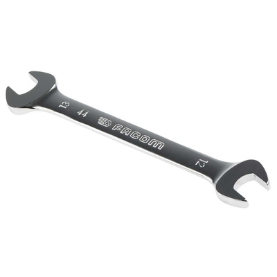 Facom Double Ended Open Spanner, 12mm, Metric, Double Ended, 167 mm Overall
