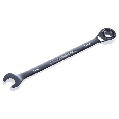 GearWrench Combination Ratchet Spanner, 8mm, Metric, Double Ended, 140 mm Overall