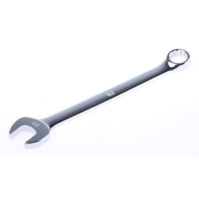 RS PRO Combination Spanner, 20mm, Metric, Double Ended, 260 mm Overall