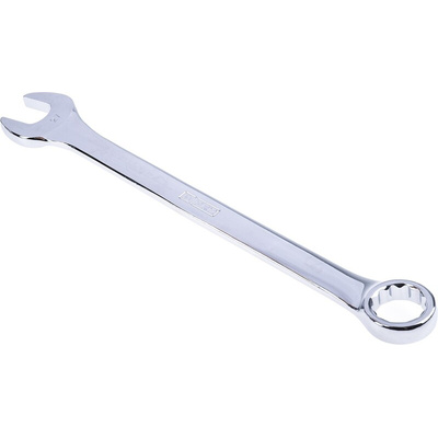 RS PRO Combination Spanner, 27mm, Metric, Double Ended, 362 mm Overall