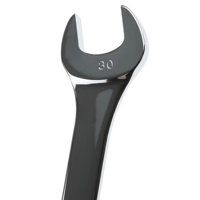RS PRO Combination Spanner, 30mm, Metric, Double Ended, 394 mm Overall