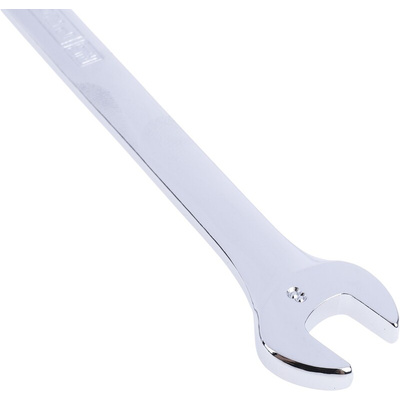 RS PRO Combination Spanner, 8mm, Metric, Double Ended, 136 mm Overall