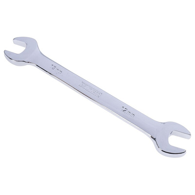 RS PRO Double Ended Open Spanner, 12mm, Metric, Double Ended, 165 mm Overall