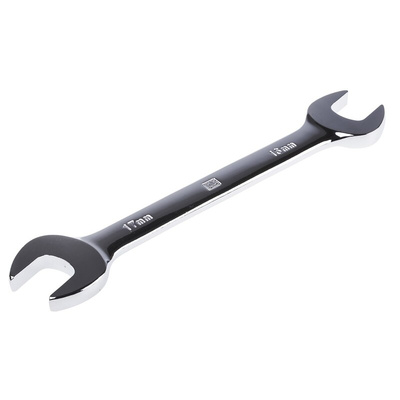 RS PRO Double Ended Open Spanner, 16mm, Metric, Double Ended, 185 mm Overall