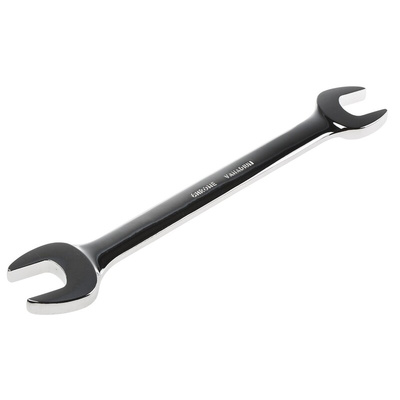 RS PRO Double Ended Open Spanner, 18mm, Metric, Double Ended, 227 mm Overall