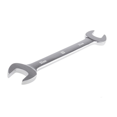 RS PRO Double Ended Open Spanner, 20mm, Metric, Double Ended, 225 mm Overall