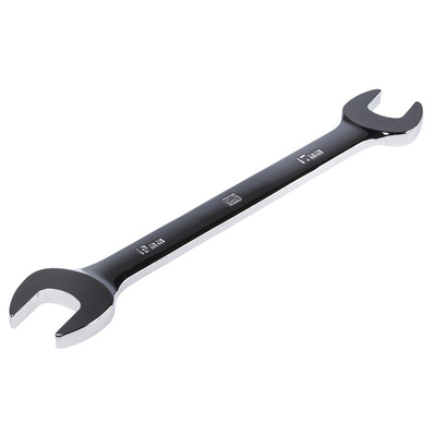 RS PRO Double Ended Open Spanner, 17mm, Metric, Double Ended, 227 mm Overall