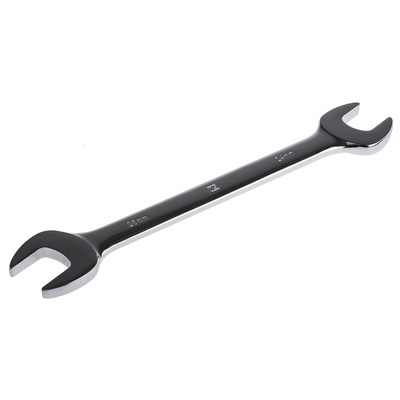 RS PRO Double Ended Open Spanner, 24mm, Metric, Double Ended, 293 mm Overall