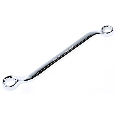 RS PRO Offset Ring Spanner, 12mm, Metric, Double Ended, 206 mm Overall