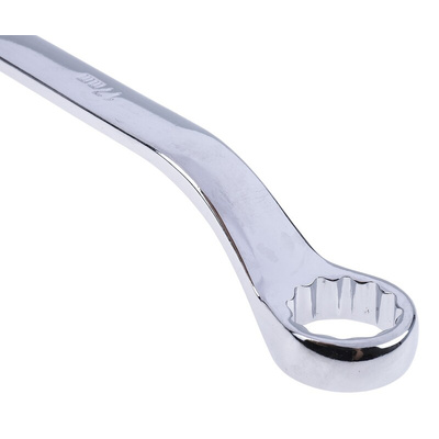 RS PRO Offset Ring Spanner, 16mm, Metric, Double Ended, 237 mm Overall