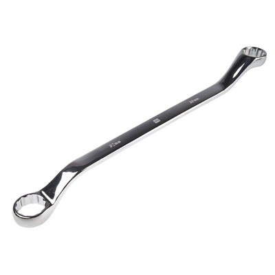 RS PRO Offset Ring Spanner, 30mm, Metric, Double Ended, 462 mm Overall