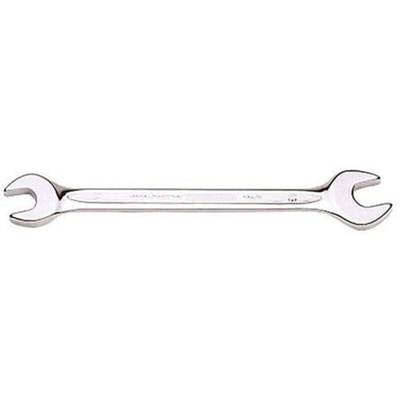 Bahco Double Ended Open Spanner, 22mm, Metric, Double Ended, 240 mm Overall