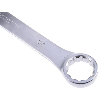 Bahco Combination Spanner, 36mm, Metric, Double Ended, 410 mm Overall