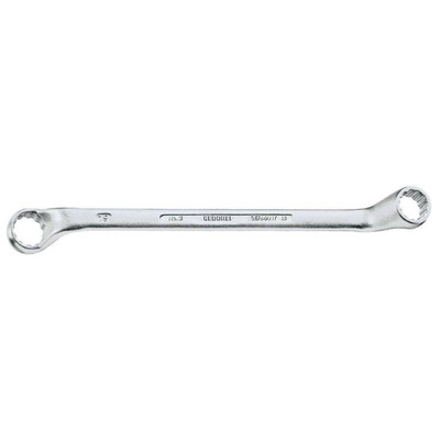 Gedore 2 8x10 Series Offset Ring Spanner, 8mm, Metric, Double Ended, 182 mm Overall