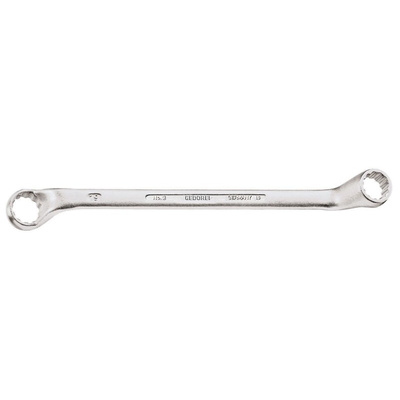 Gedore Series 2 Series Offset Ring Spanner, 10mm, Metric, Double Ended, 212 mm Overall