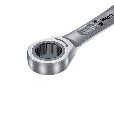 Wera Joker Series Combination Ratchet Spanner, 10mm, Metric, No, Double Ended, 159 mm Overall, No