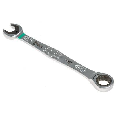 Wera Joker Series Combination Ratchet Spanner, 13mm, Metric, Double Ended, 177 mm Overall