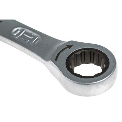 Wera Joker Series Combination Ratchet Spanner, 17mm, Metric, Double Ended, 224 mm Overall