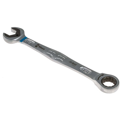 Wera Joker Series Combination Ratchet Spanner, 19mm, Metric, Double Ended, 246 mm Overall