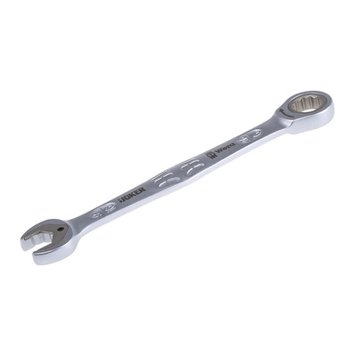Wera Joker Series Combination Ratchet Spanner, Imperial, Double Ended, 188 mm Overall