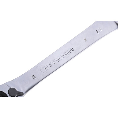 Facom Ratchet Spanner, 8 x 10mm, Metric, Double Ended, 150 mm Overall