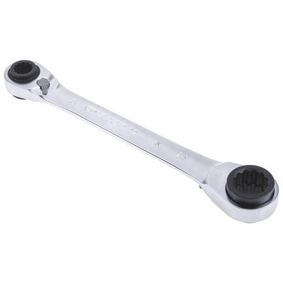 Facom Ratchet Spanner, 8 x 10mm, Metric, Double Ended, 150 mm Overall