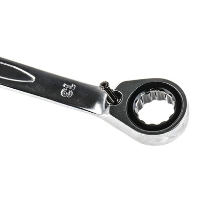 Bahco Ratchet Spanner, 13mm, Metric, Double Ended, 178 mm Overall