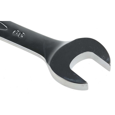 Bahco Ratchet Spanner, 30mm, Metric, Double Ended, 393 mm Overall