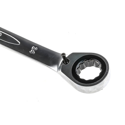 Bahco Ratchet Spanner, 24mm, Metric, Double Ended, 323 mm Overall