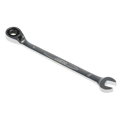 Bahco Ratchet Spanner, 7mm, Metric, Double Ended, 140 mm Overall