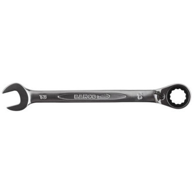 Bahco Ratchet Spanner, 6mm, Metric, Double Ended, 128 mm Overall
