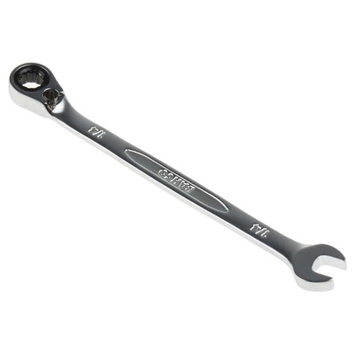 Bahco Ratchet Spanner, Imperial, Double Ended, 128 mm Overall