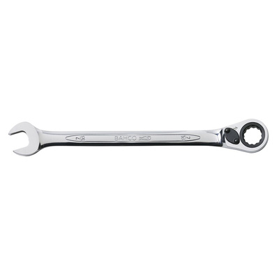 Bahco Ratchet Spanner, Imperial, Double Ended, 165 mm Overall