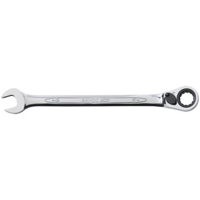 Bahco Ratchet Spanner, Imperial, Double Ended, 190 mm Overall