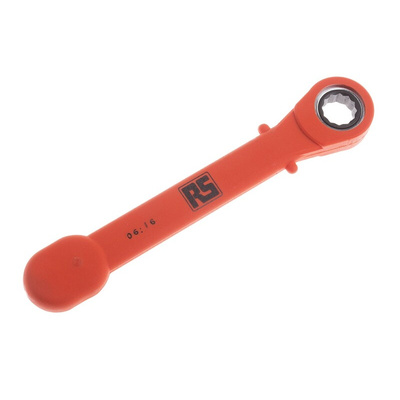 ITL Insulated Tools Ltd Ring Spanner, 13mm, Metric, 218 mm Overall, VDE/1000V