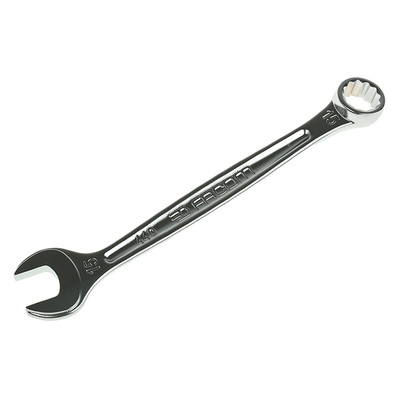 Facom Combination Spanner, 15mm, Metric, Double Ended, 185 mm Overall