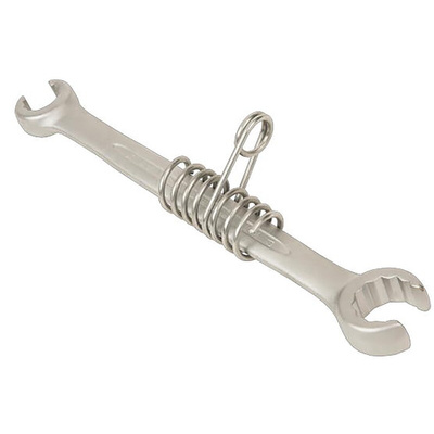 Bahco Double Ended Open Spanner, 24mm, Metric, Height Safe, Double Ended, 255 mm Overall