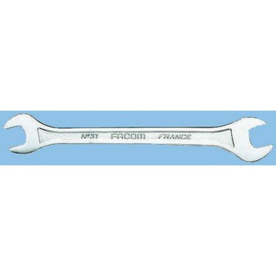 Facom Double Ended Open Spanner, 14mm, Metric, Double Ended, 210 mm Overall