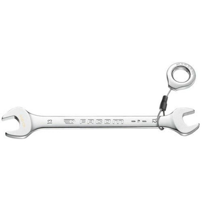 Facom Double Ended Open Spanner, 18mm, Metric, Double Ended, 220 mm Overall