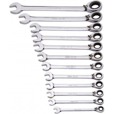 SAM Ratchet Spanner, 290x98x62 mm Overall, No