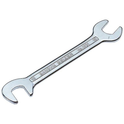 Bahco Double Ended Open Spanner, 10mm, Metric, Double Ended, 105 mm Overall