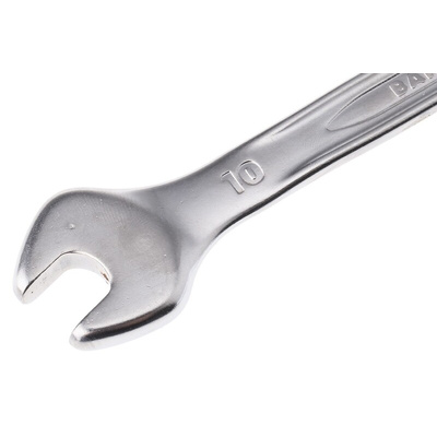Bahco Double Ended Open Spanner, 10mm, Metric, Double Ended, 153 mm Overall