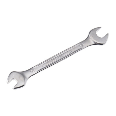Bahco Double Ended Open Spanner, 10mm, Metric, Double Ended, 153 mm Overall