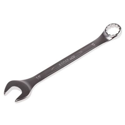 Bahco Combination Spanner, 19mm, Metric, Double Ended, 218 mm Overall