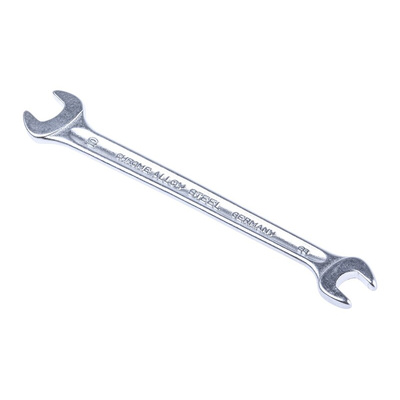 STAHLWILLE Double Ended Open Spanner, 8mm, Metric, Double Ended, 140 mm Overall