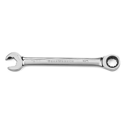 GearWrench Combination Ratchet Spanner, 19mm, Metric, Double Ended, 9.8 in Overall