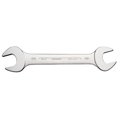 Gedore 6 Series Open Ended Spanner, 14mm, Metric, Double Ended, 188 mm Overall
